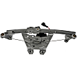 741-109 Rear, Passenger Side OE Solutions Series Power Window Regulator, With Motor