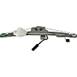 741-132 Rear, Driver Side OE Solutions Series Power Window Regulator, With Motor