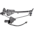 741-144 Front, Driver Side OE Solutions Series Power Window Regulator, With Motor