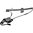 741-156 Front, Driver Side OE Solutions Series Power Window Regulator, With Motor