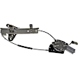 741-161 Rear, Passenger Side OE Solutions Series Power Window Regulator, With Motor