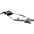 741-161 Rear, Passenger Side OE Solutions Series Power Window Regulator, With Motor