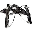 2005 Ford Expedition - Front, Driver Side Power Window Regulator, With Motor, OE Solutions Series