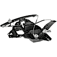 2005 Ford Expedition - Front, Driver Side Power Window Regulator, With Motor, OE Solutions Series