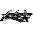 2005 Ford Expedition - Front, Driver Side Power Window Regulator, With Motor, OE Solutions Series
