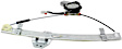 741-300 Coupe Front, Driver Side OE Solutions Series Power Window Regulator, With Motor