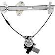 741-304 Front, Driver Side OE Solutions Series Power Window Regulator, With Motor