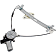 741-304 Front, Driver Side OE Solutions Series Power Window Regulator, With Motor