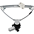 741-304 Front, Driver Side OE Solutions Series Power Window Regulator, With Motor