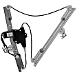 741-344 Front, Driver Side OE Solutions Series Power Window Regulator, With Motor