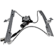 741-344 Front, Driver Side OE Solutions Series Power Window Regulator, With Motor
