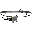 741-348 Front, Driver Side OE Solutions Series Power Window Regulator, With Motor