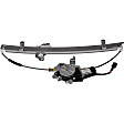 741-348 Front, Driver Side OE Solutions Series Power Window Regulator, With Motor