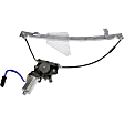 741-374 Rear, Driver Side OE Solutions Series Power Window Regulator, With Motor