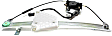 2002 Jeep Grand Cherokee - Rear, Passenger Side Power Window Regulator, With Motor, OE Solutions Series