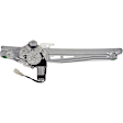 741-376 Rear, Driver Side OE Solutions Series Power Window Regulator, With Motor
