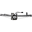 741-388 Extended Cab Pickup Rear, Driver Side OE Solutions Series Power Window Regulator, With Motor