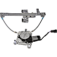 741-391 Rear, Passenger Side OE Solutions Series Power Window Regulator, With Motor