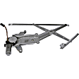 741-418 Front, Driver Side OE Solutions Series Power Window Regulator, With Motor