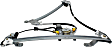 741-429 Front, Passenger Side OE Solutions Series Power Window Regulator, With Motor