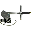 741-435 Front, Passenger Side OE Solutions Series Power Window Regulator, With Motor