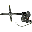 741-435 Front, Passenger Side OE Solutions Series Power Window Regulator, With Motor