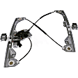 741-436 Front, Driver Side OE Solutions Series Power Window Regulator, With Motor
