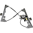 741-436 Front, Driver Side OE Solutions Series Power Window Regulator, With Motor