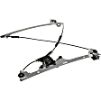 2011 Chevrolet Silverado 1500 - Front, Driver Side Power Window Regulator, With Motor, OE Solutions Series