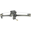 741-474 Rear, Driver Side OE Solutions Series Power Window Regulator, With Motor