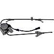 741-5102 Front, Driver Side HD Solutions Series Power Window Regulator, With Motor