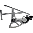 741-511 Front, Driver Side OE Solutions Series Power Window Regulator, With Motor