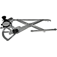 741-512 Front, Passenger Side OE Solutions Series Power Window Regulator, With Motor