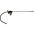 741-5204 Front, Driver Side HD Solutions Series Power Window Regulator, With Motor