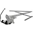741-536 Front, Driver Side OE Solutions Series Power Window Regulator, With Motor