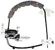 741-538 Front, Driver Side OE Solutions Series Power Window Regulator, With Motor