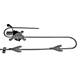 741-5403 Front, Driver Side HD Solutions Series Power Window Regulator, With Motor