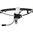 741-556 Front, Driver Side OE Solutions Series Power Window Regulator, With Motor