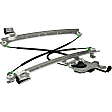 741-578 Rear, Driver Side OE Solutions Series Power Window Regulator, With Motor