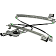 741-579 Rear, Passenger Side OE Solutions Series Power Window Regulator, With Motor