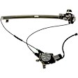 741-586 Front, Driver Side OE Solutions Series Power Window Regulator, With Motor
