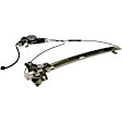 741-586 Front, Driver Side OE Solutions Series Power Window Regulator, With Motor
