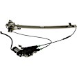 741-586 Front, Driver Side OE Solutions Series Power Window Regulator, With Motor