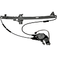 741-587 Front, Passenger Side OE Solutions Series Power Window Regulator, With Motor