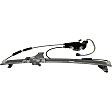 741-587 Front, Passenger Side OE Solutions Series Power Window Regulator, With Motor