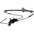 741-587 Front, Passenger Side OE Solutions Series Power Window Regulator, With Motor