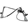 741-592 Front, Driver Side OE Solutions Series Power Window Regulator, With Motor