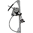 741-592 Front, Driver Side OE Solutions Series Power Window Regulator, With Motor