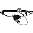 741-599 Rear, Passenger Side OE Solutions Series Power Window Regulator, With Motor
