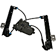 741-600 Front, Driver Side OE Solutions Series Power Window Regulator, With Motor